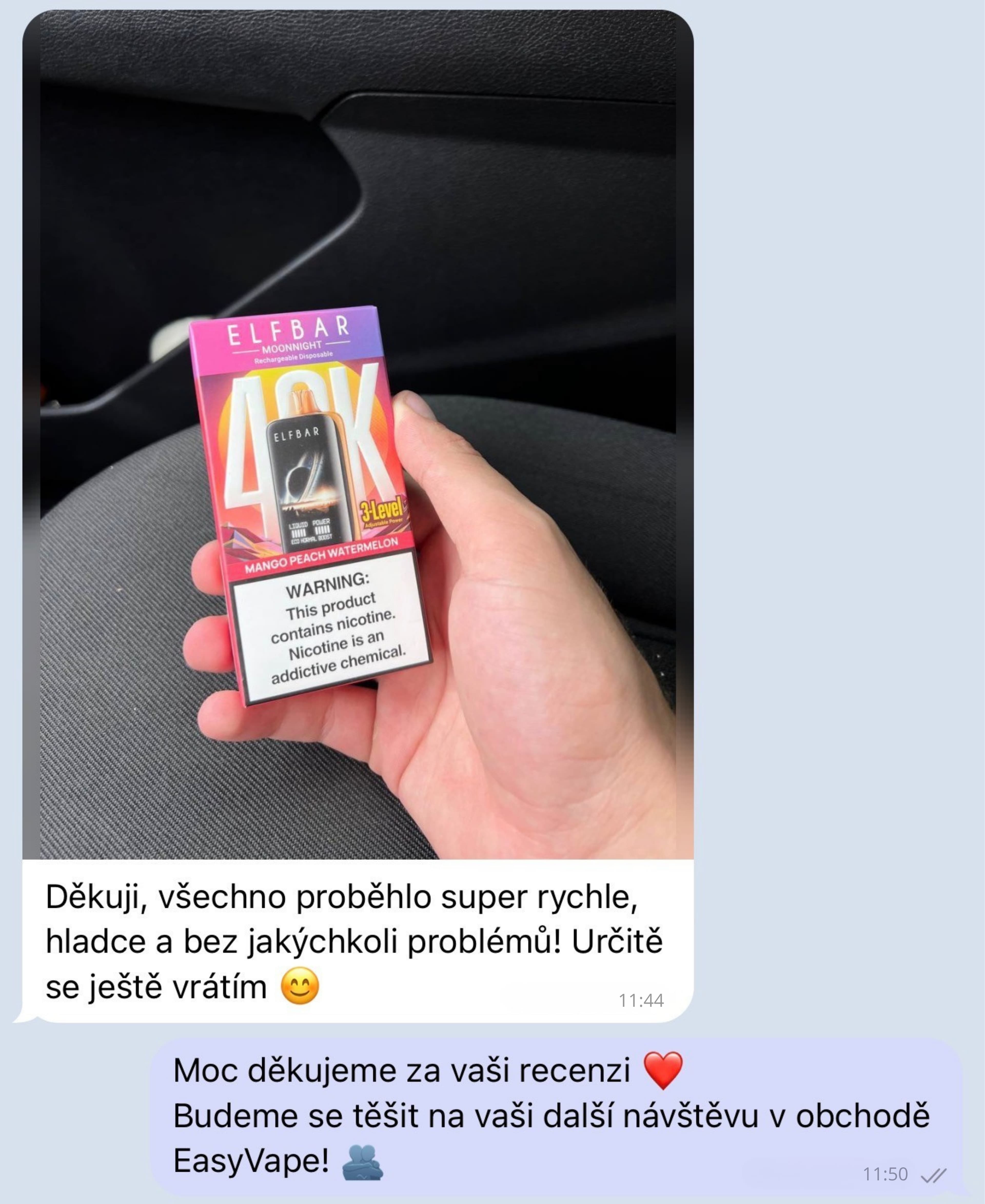 Recenze zákazníka 1