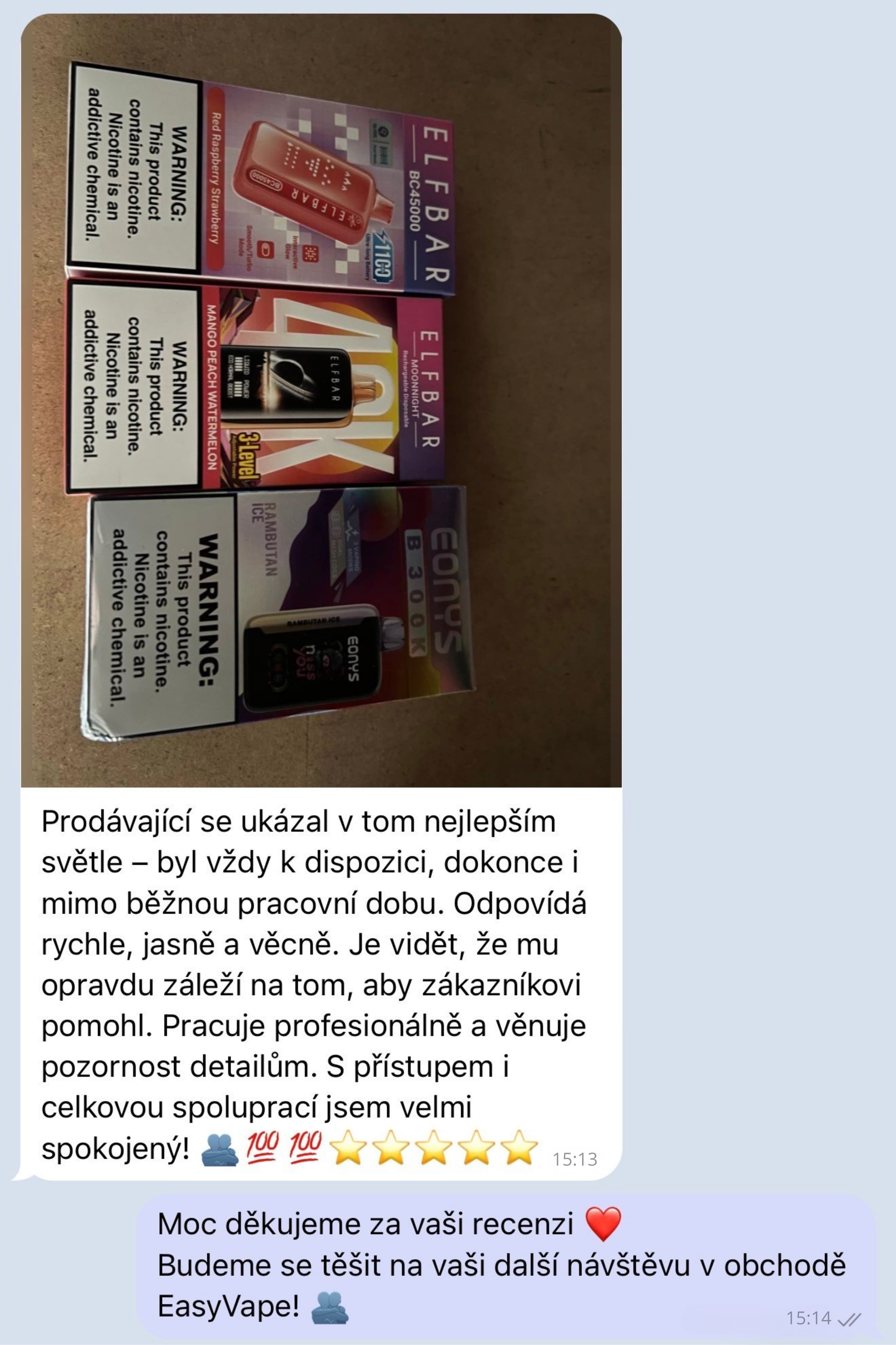 Recenze zákazníka 2